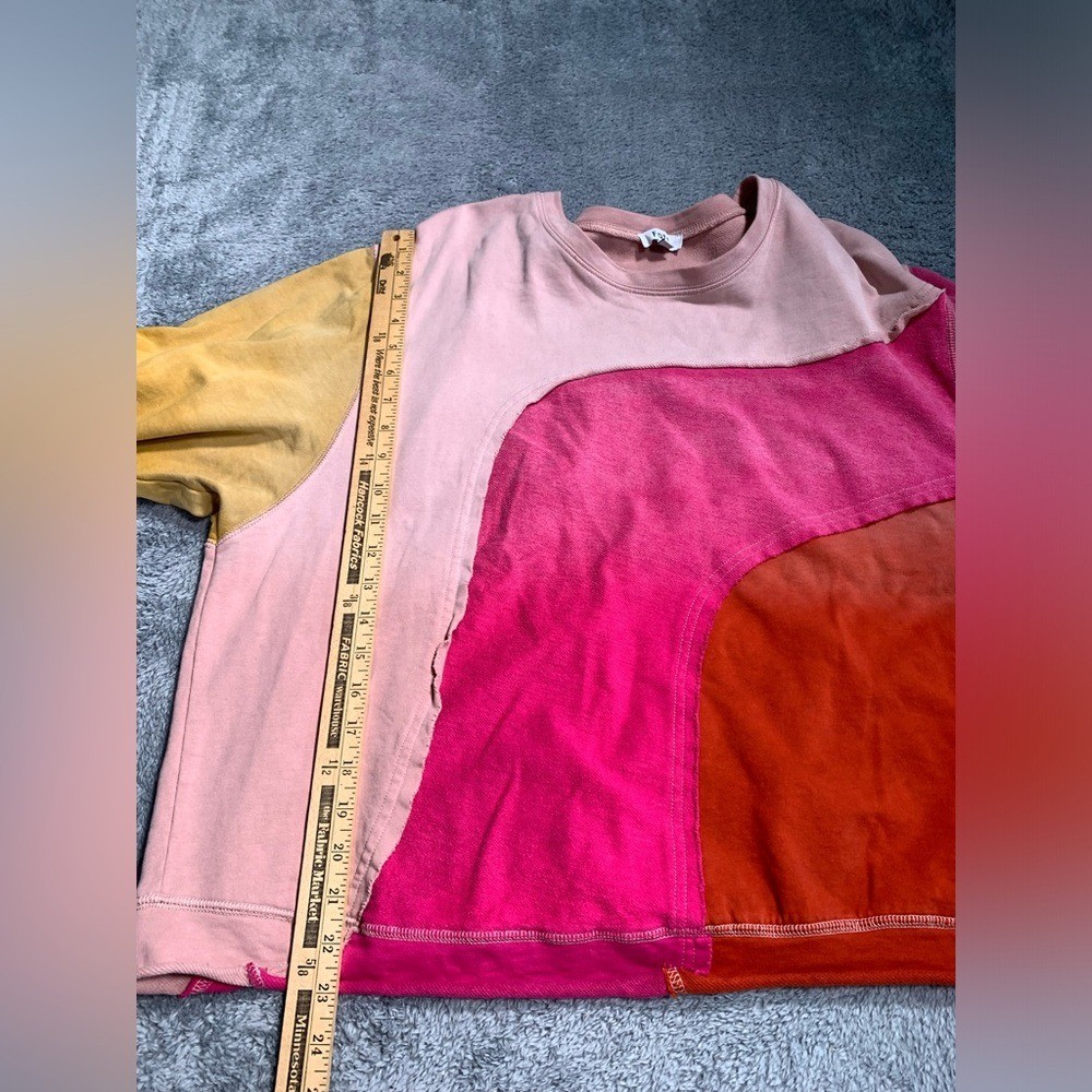 Fate Colorful Patchwork Sweatshirt medium - image 11