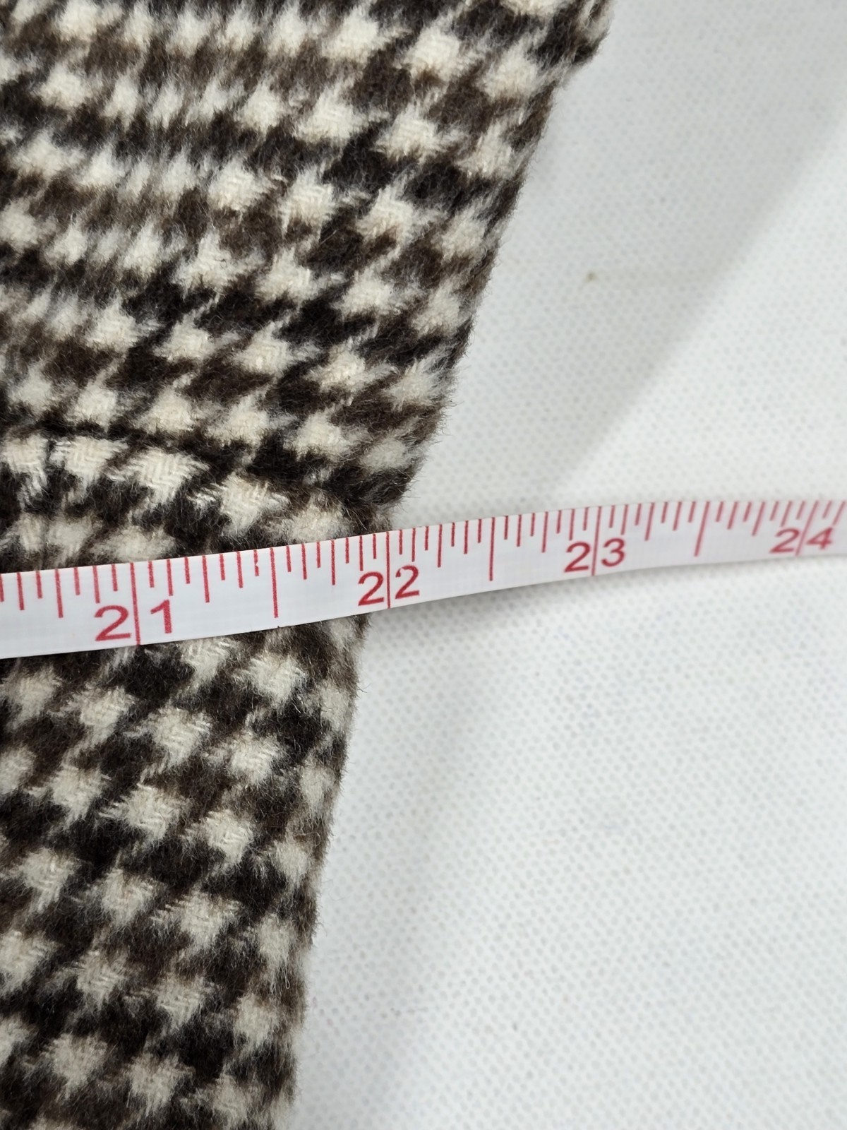 NWT Reiss Flutter Notch Wool Blazer Men's 40R Brown Houndstooth Surgeons Cuffs image 10