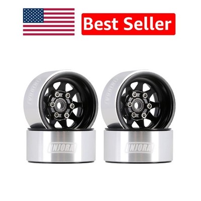 1.0 Beadlock Wheels - Stamped Steel for Axial Gladiator, Deadbolt & Bronco