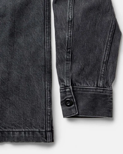 Taylor Stich Shop Shirt Washed Black Organic Selvedge  large 42 new image 5