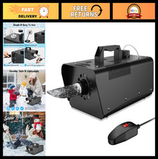 650W Snow Machine - Durable Fake Snow Maker for Winter Parties  Events