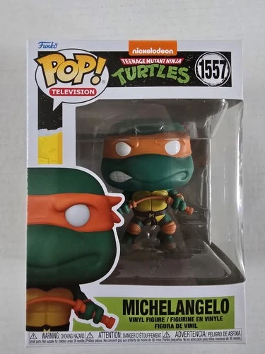🚨Funko POP! Television: Teenage Mutant Ninja Turtles S4 - Michelangelo (TMNT)🚨