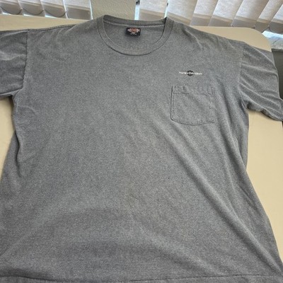  93 Harley-Davidson Men's 2XL Made In USA Gainesville FL Vintage Biker Shirt 