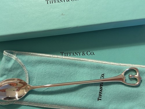 Tiffany & Co. Elsa Peretti Sterling Silver .925 Apple Feeding Spoon Italy New!
