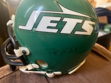 Bart Scott auto mini helmet
