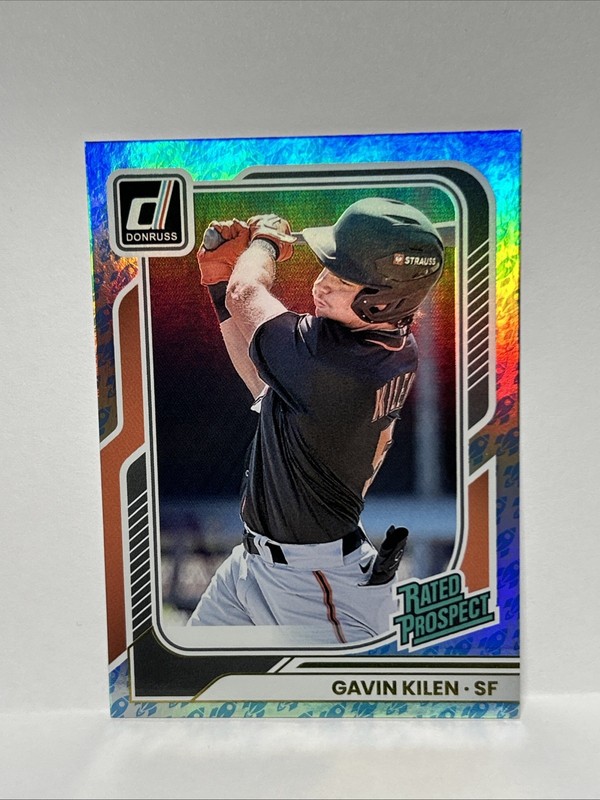 2026 Panini  Baseball Gavin Kilen Rocket Logo Fractor Rated Prospect💎🌟