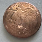 1 oz  Bullion Walking Liberty Eagle Round .999 pure fine mint copper coin
