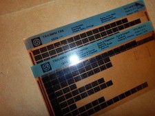 Triumph Tr6 Factory Original Parts Microfiche 1974-1976 2 Pages