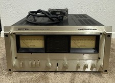 Rotel RB-5000 The Power Amp Stereo Amplifier Tested WORKING Rare
