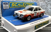 1/32 Slotcar Scalextric Ford Escort MK1 RAC Rally 1971 #16 C4324