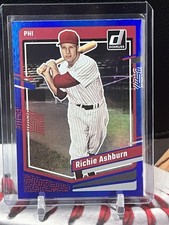 2023 Panini Donruss - Richie Ashburn #239 Holo Blue