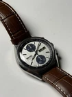 Seiko Panda 6138-8020 Automatic Chronograph Silver Dial Vintage