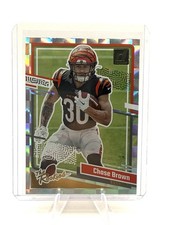 2023 Panini Donruss The Rookies Chase Brown #39 (RC) Cincinnati Bengals ⭐️