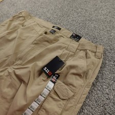 NEW 5.11 Tactical Pants Mens 50X30 Brown Beige Taclite Pro Ripstop Cargo Utility