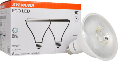 Sylvania ECO LED PAR38 Light Bulb, 90W = 14W, 7 Year, Non-Dimmable, 1000 Lumens,