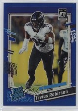 2023 Panini Donruss Optic Rated Rookie Blue Prizm /199 Tavius Robinson #208 0wc9