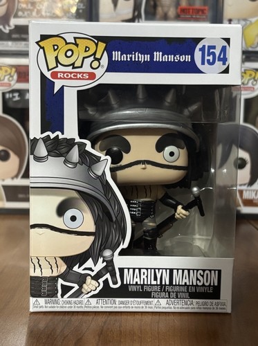 Funko Pop! Vinyl: Rocks - Marilyn Manson #154 W Protector