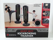 MD Sports Heavy Duty 70" Inflatable Kickboxing Trainer Bag Standing Interactive
