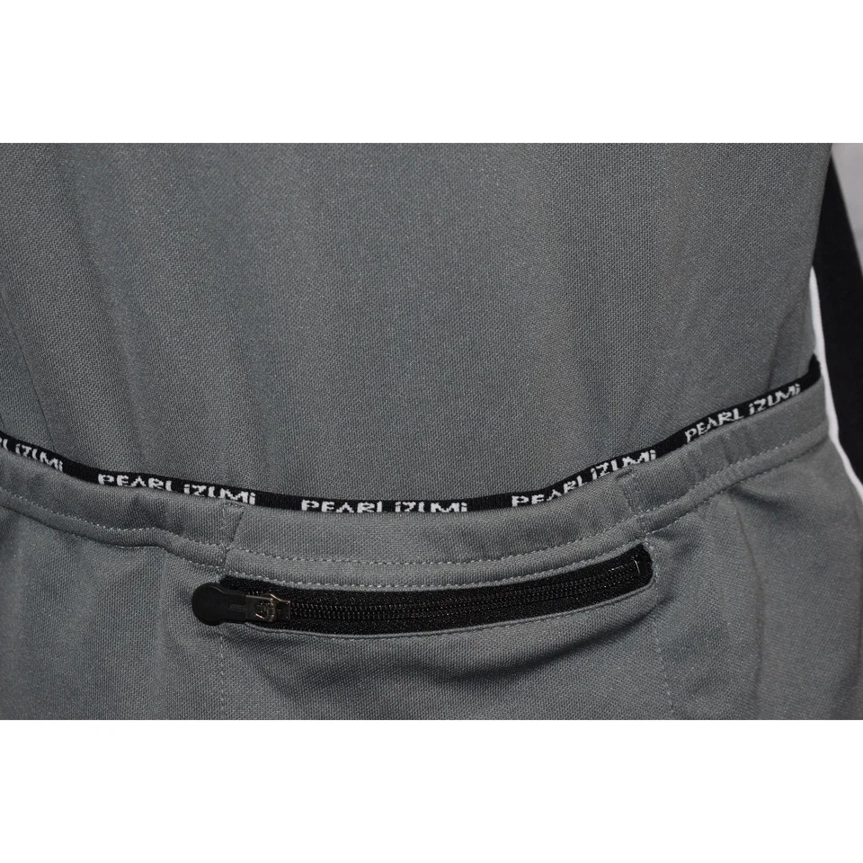 Camisa de ciclismo Pearl Izumi Elite feminina tamanho médio zíper completo bolsos traseiros - Imagem 4 de 4