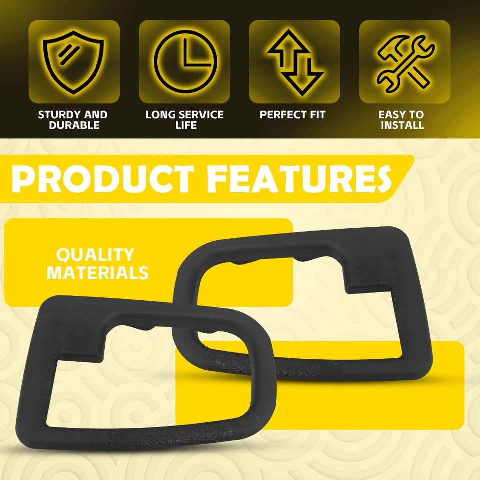 FOR 96-02 BMW Z3 E36 INNER DOOR HANDLE TRIM LEFT & RIGHT 51228219023,51228219024 Foto 3 de 4