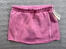 All in Motion Girls Youth Large 10/12 Rose Pink Airy Sleek Piped Skort
