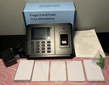 App-Based Time Clock for Small Business with 10 IC Cards – Clock in Machine