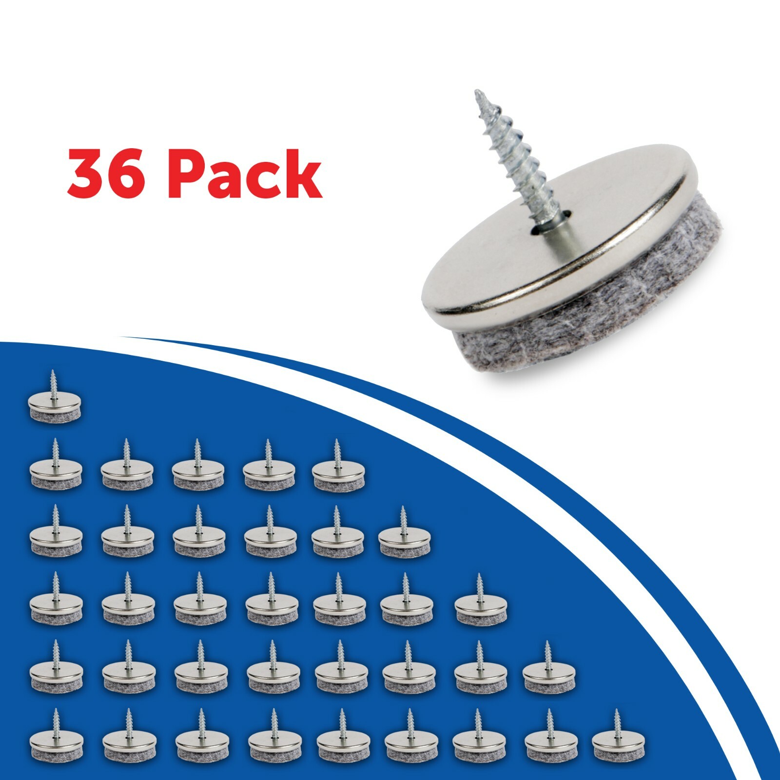 Felt Pads Furniture Felt Pads Screw In Felt Pads 28mm Floor Protectors