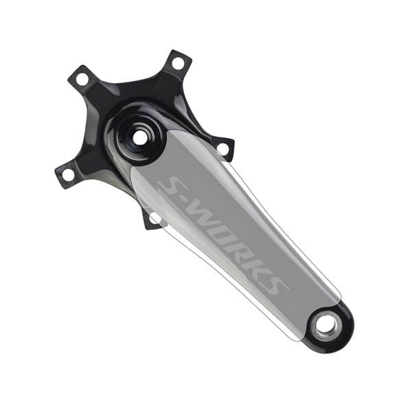 Specialized S-Works Crank Arm Protection Set Shield Clear Vinyl Protector