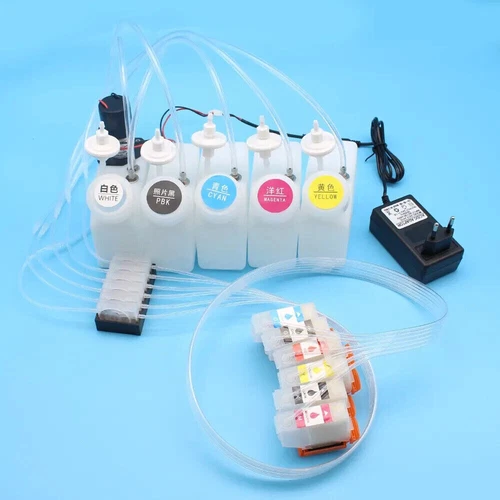 DTF CISS compatibleXP-15000 Continuous Ink Supply System White Tank With Stirrer - Picture 1 of 10
