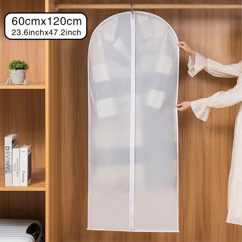 5Pcs Clothing Cover Coat Suit Dress Protector Hanging Garment bag DustProof Bag - Picture 18 of 18