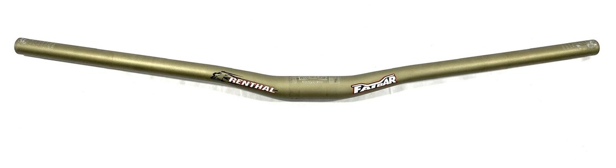 Used Renthal FatBar M109-02 Aluminum Handlebar Gold | eBay
