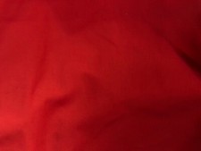 Cotton blend fabric sold by the Yard -Red- 59" Width