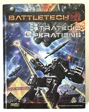 Battletech Strategic Operations Catalyst Game Labs 2009 Hardcover 35004