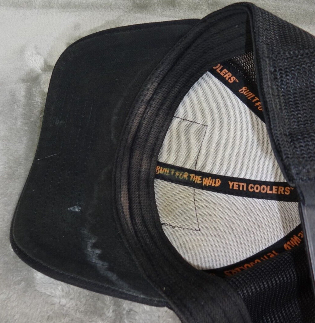 Authentic Yeti Coolers Hat Cap Patch Trucker One … - image 10