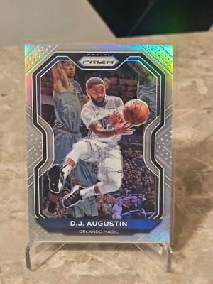2020-21 Panini Prizm D.J. Augustin Silver Prizm #161 Orlando Magic
