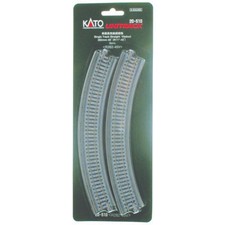 Kato 20-510 Single Track Curved 282mm 11" Radius 45-Degree Viaduct 2 : N Scale