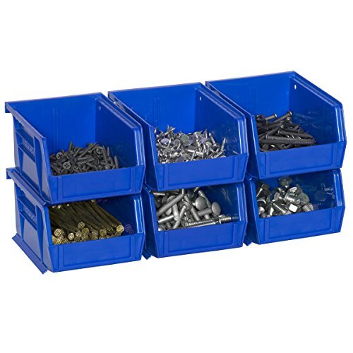 Akro-Mils 30210 AkroBins Plastic Hanging Stackable Storage Organizer Bin, 5-I... - Picture 5 of 9