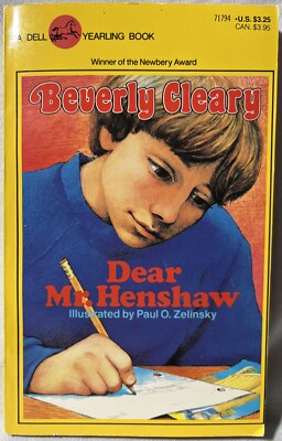 DEAR MR. HENSHAW - Paperback By Beverly Cleary - 1984