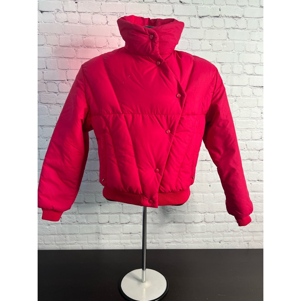 Robbe Skiwear Womens Puffer Jacket Red 