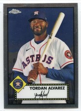 2021 Topps Chrome Platinum Anniversary - #161 - Jordan Alvarez - Houston Astros
