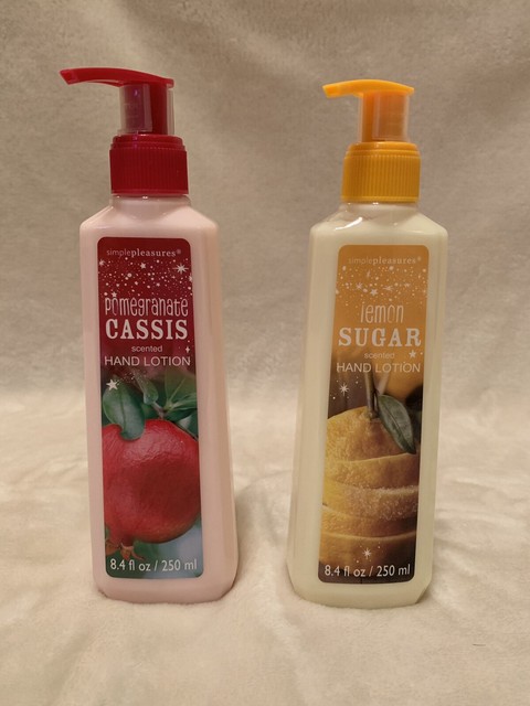 simple pleasures body lotion