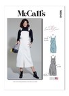 McCall's Sewing Pattern 8345 Miss 14-22 Easy Overall Dress Pinafore Learn to Sew