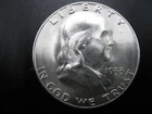 1953 S Franklin Half Dollar Gem+++ BU! Very Near Full Bell Lines!! #342501