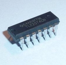 1pcs New TLE2074CN TLE 2074CN TLE2074 DIP-14 DIP14 Ic Chips Replacement