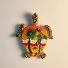 Dominican Republic Punta Cana turtle beach Tourist Souvenir Resin Fridge Magnets