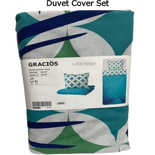 Juego de ropa de cama de edredón de mezcla de algodón con fundas de almohada talla única - Imagen 6 de 10