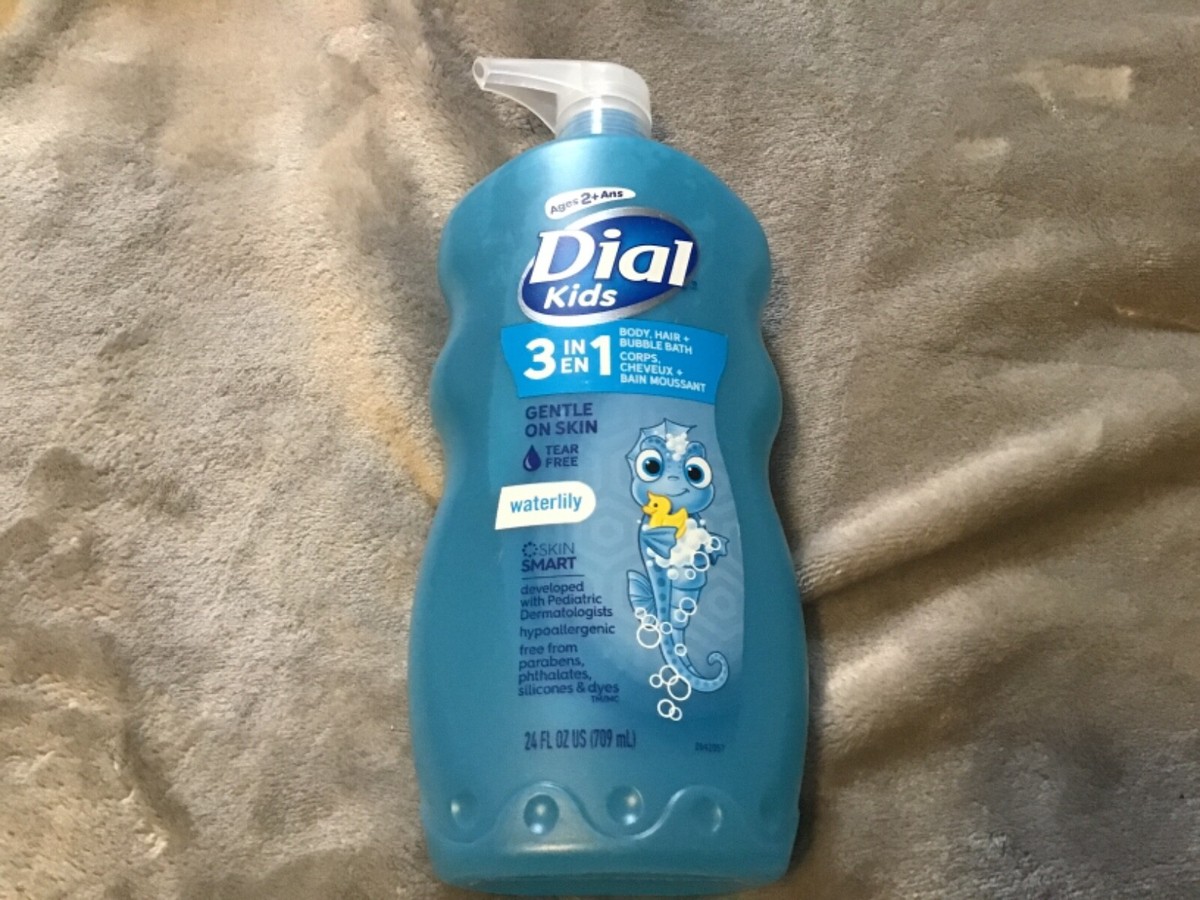 Dial in one body hair bubble bath 24 oz new gentle on skin