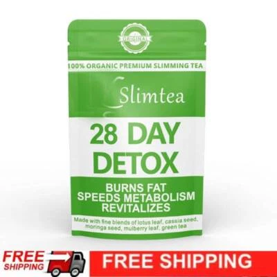 28 TAGE DETOX EXTREME GEWICHTSVERLUST DIÄT Abnehmen FETT VERBRENNEN SCHLANKER TEE - 1 PACKUNG INST