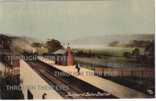 Postcard LMS Rudyard Lake Railway Station 1908 closed 1964 train station nr Leek