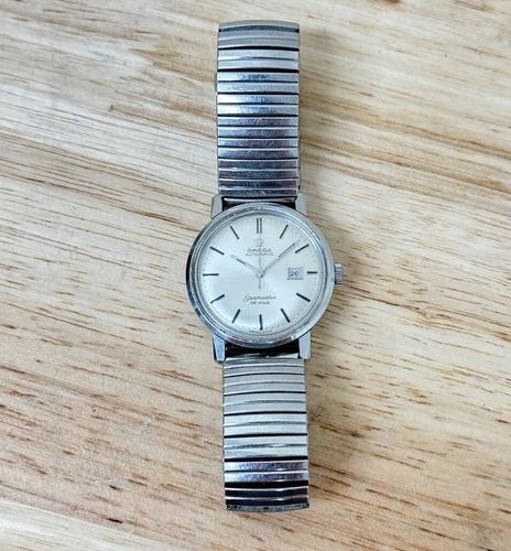 1960’s Omega Seamaster De Ville Date Watch Automatic Vintage 30mm